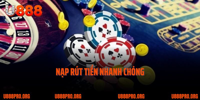 Trải Nghiệm Casino U888 - Tinh Hoa Trong Game Cá Cược Online 3 Nạp rút tiền nhanh chóng