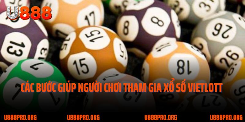 Giải Mã Sức Hút Của Xổ Số Vietlott Tại U888 2 Các bước giúp người chơi tham gia xổ số vietlott U888 nhanh chóng